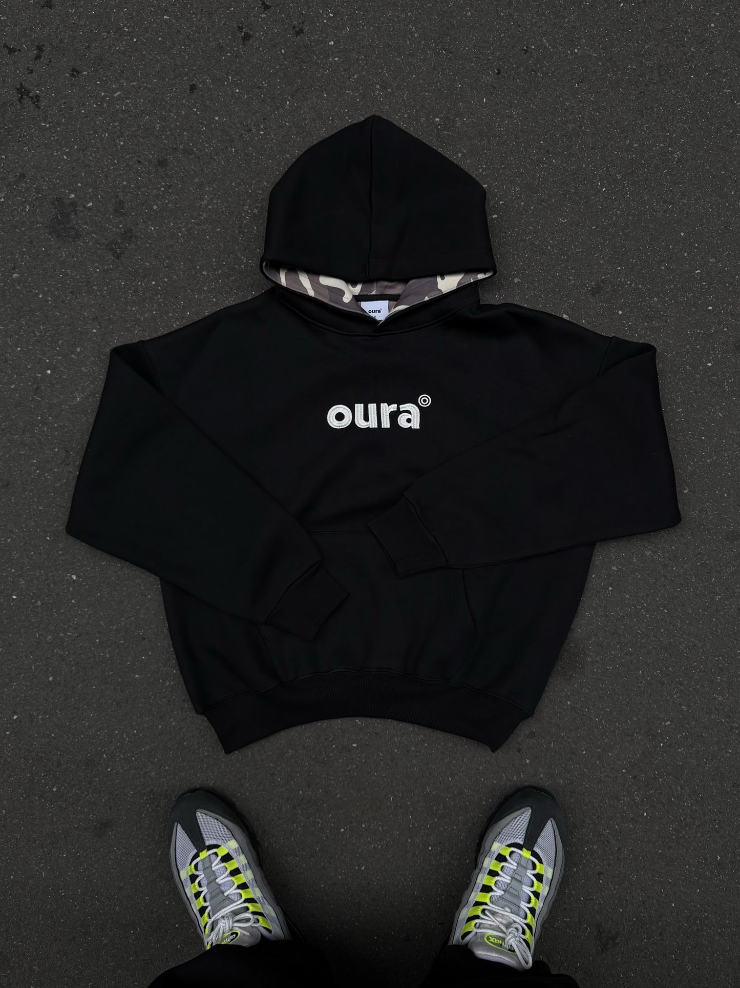 OURA logo hoodie