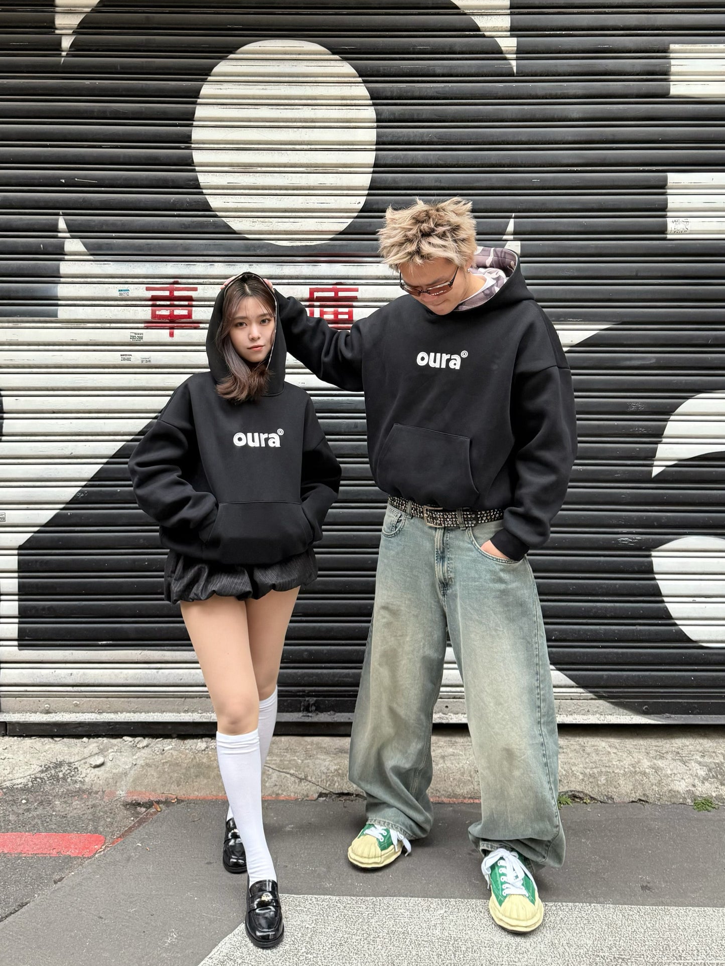 OURA logo hoodie