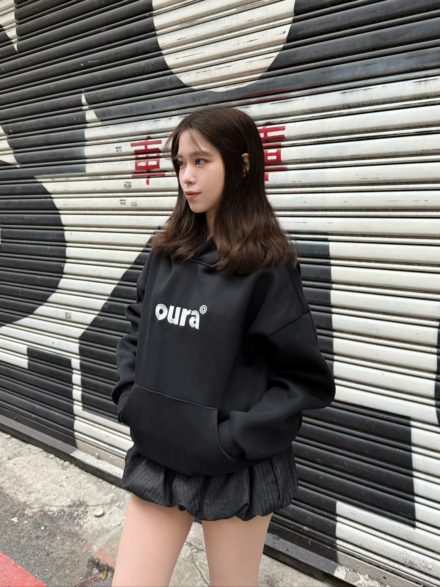 OURA logo hoodie